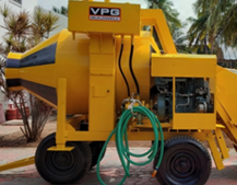 RM800E - Reversible Concrete Mixer